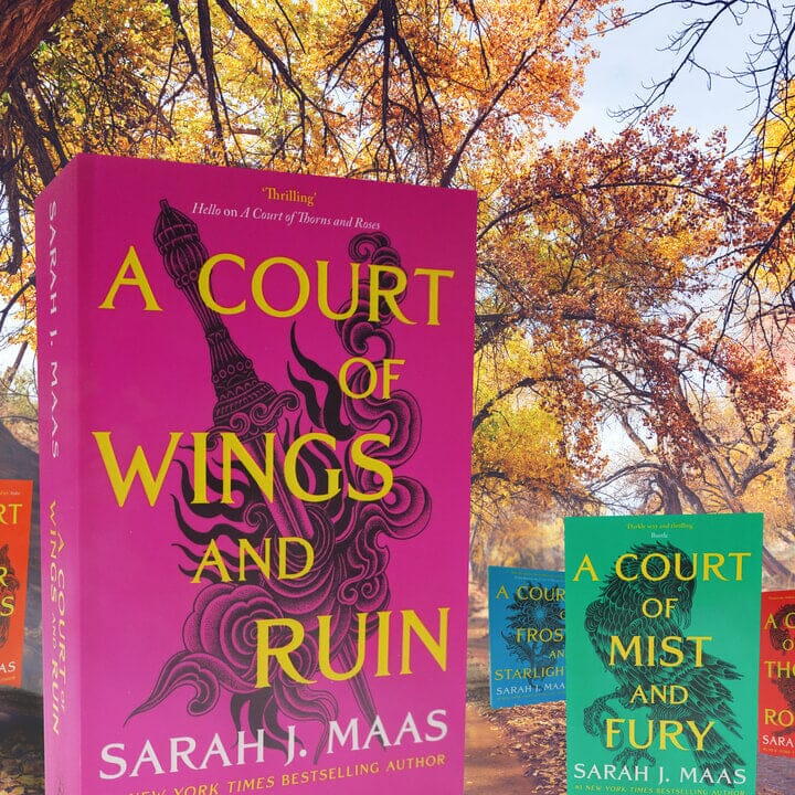 🔥A Court of Thorns and Roses Series by Sarah J. Maas 5 Books Box Set - Ages 17+ - Paperback🔥