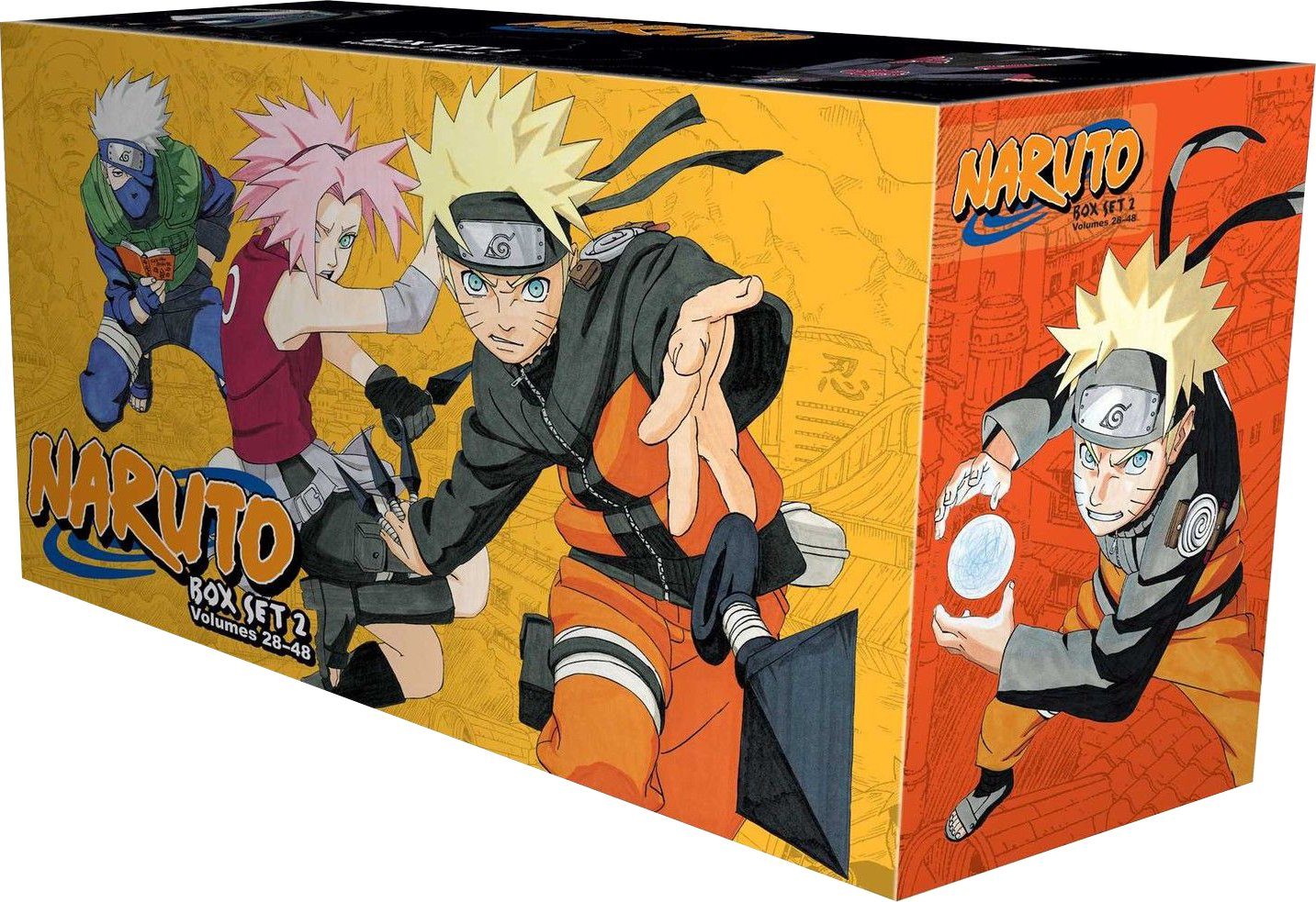 Naruto Box Set 2: 28-48 Box Set Collection - Manga - Paperback - Masashi Kishimoto