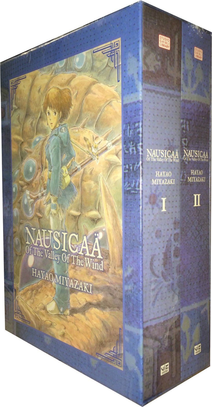 Nausicaa of the Valley of the Wind by Hayao Miyazaki 2 Books Box Set - Hardcover