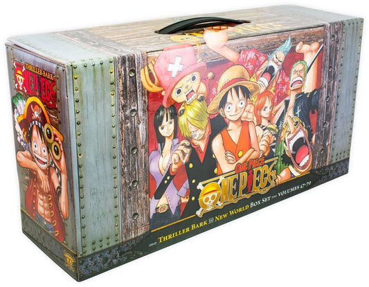 One Piece by Eiichiro Oda Box Set 3: Thriller Bark to New World Vol. 47-70 23 Books - Ages 14+ - Paperback