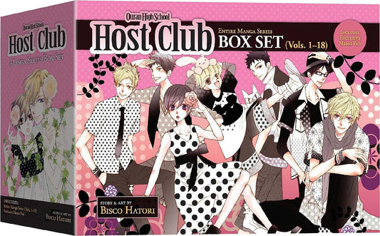Ouran High School Host Club Box Set:1-18 - Manga - Paperback - Bisco Hatori