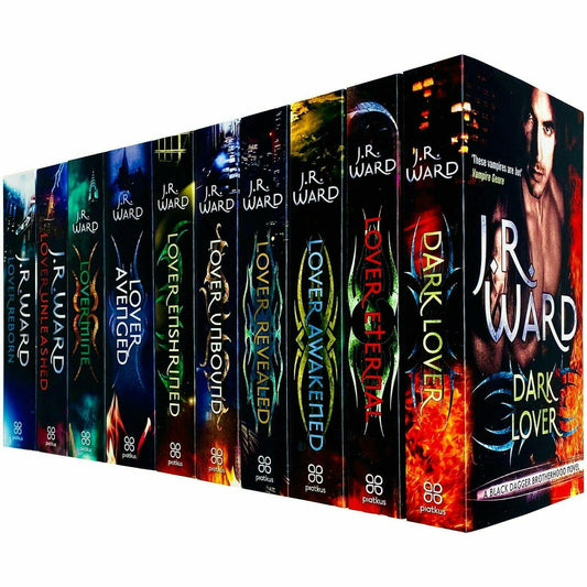 Black Dagger Brotherhood by J.R. Ward 10 Books Collection Set - Fiction - Paperback
