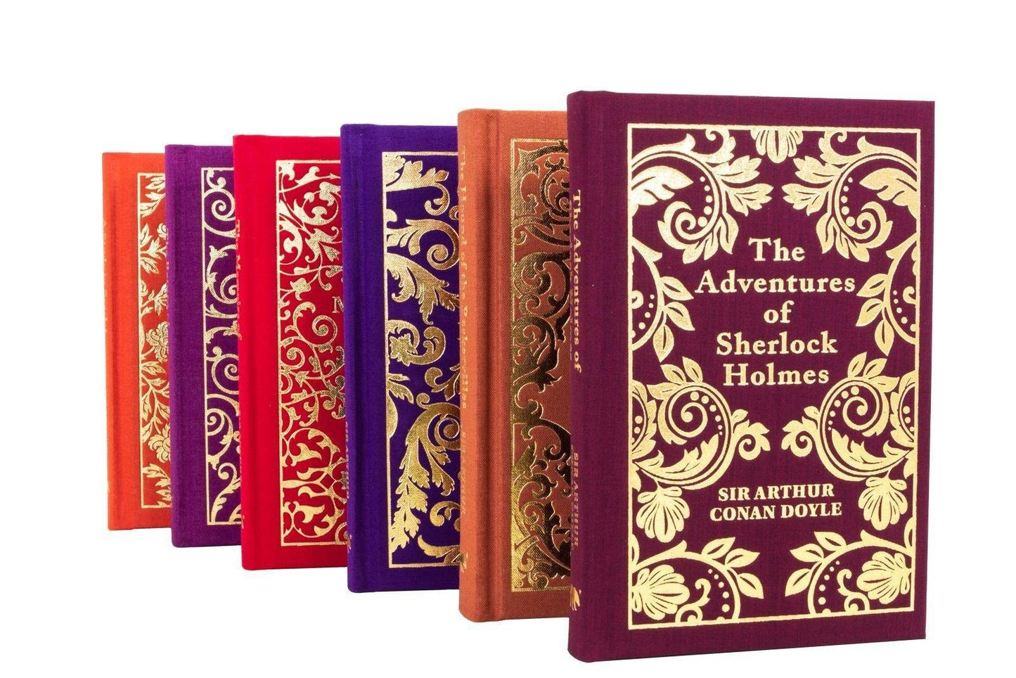 Sherlock Holmes Deluxe Collection by Sir Arthur Conan Doyle 6 Books Box Set - Mystery - Hardback