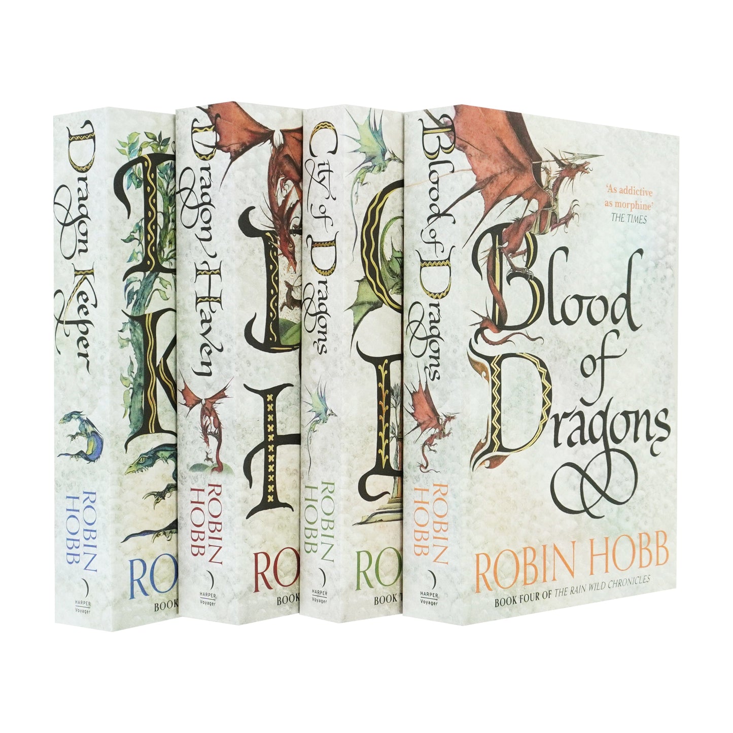 Rain Wild Chronicles by Robin Hobb 4 Books Collection Set - Fiction - Paperback