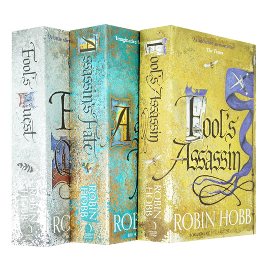 Fitz and the Fool Trilogy by Robin Hobb 3 Books Collection Set - Fiction - Paperback