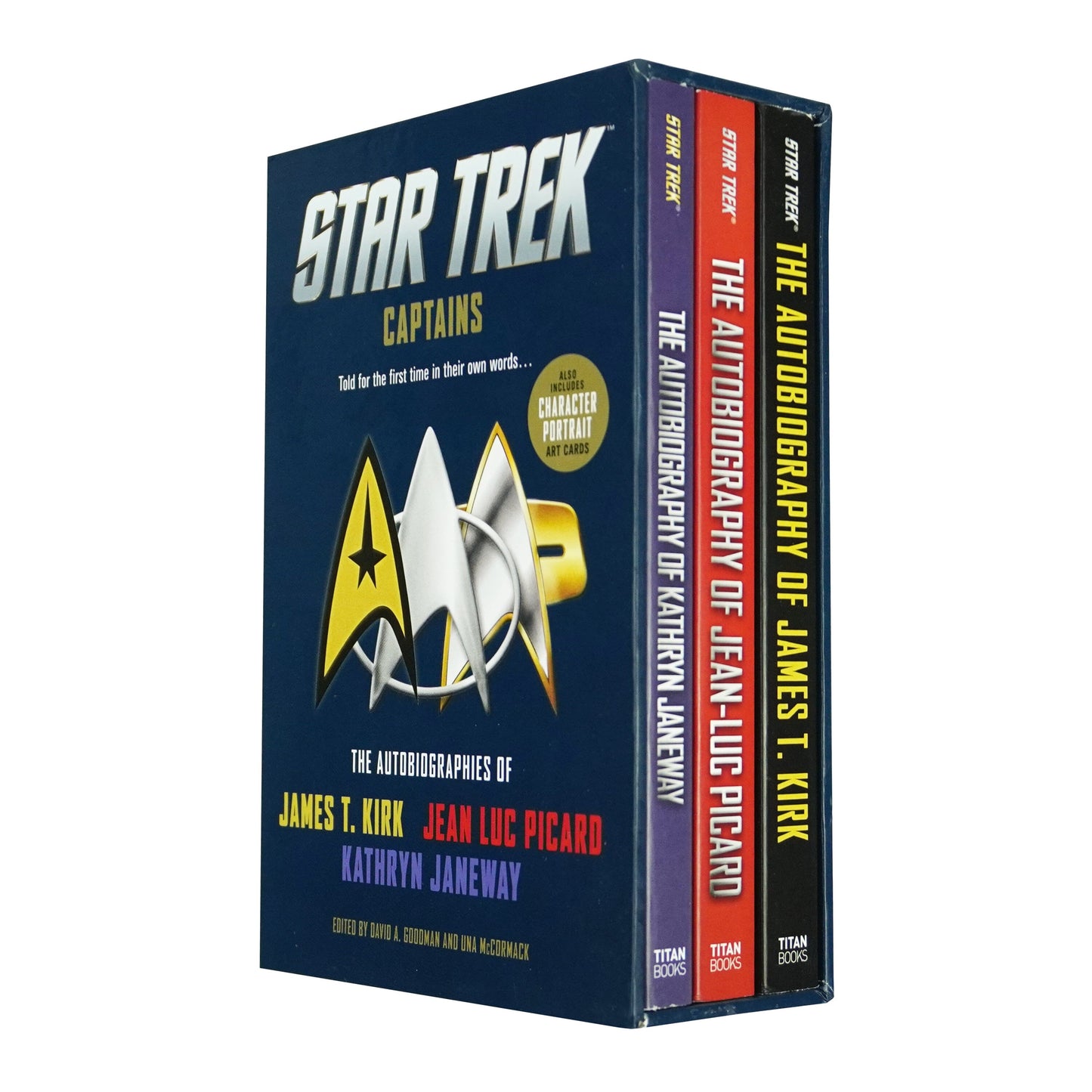 Star Trek Captains The Autobiographies: 3 Books Collection Box Set - Fiction - Paperback