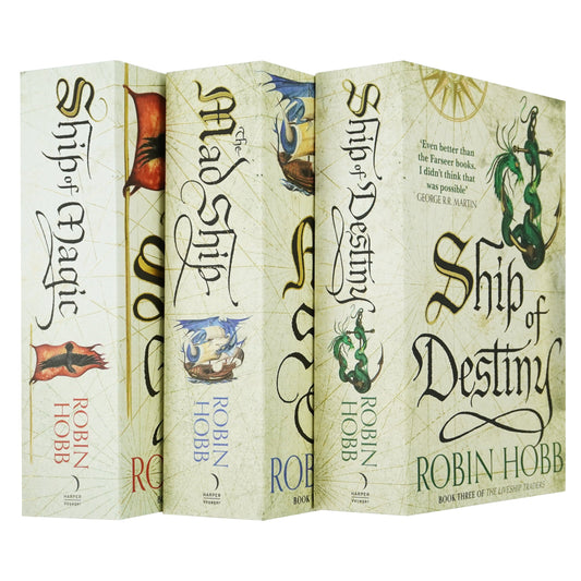 Liveship Traders Trilogy by Robin Hobb 3 Books Collection Set - Fiction - Paperback