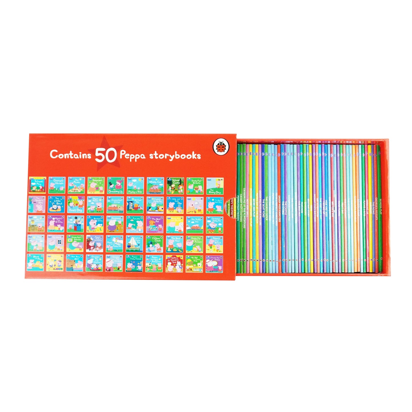 The Amazing Peppa Pig Collection 50 Books Box Set By Ladybird - Ages 3+ - Paperback