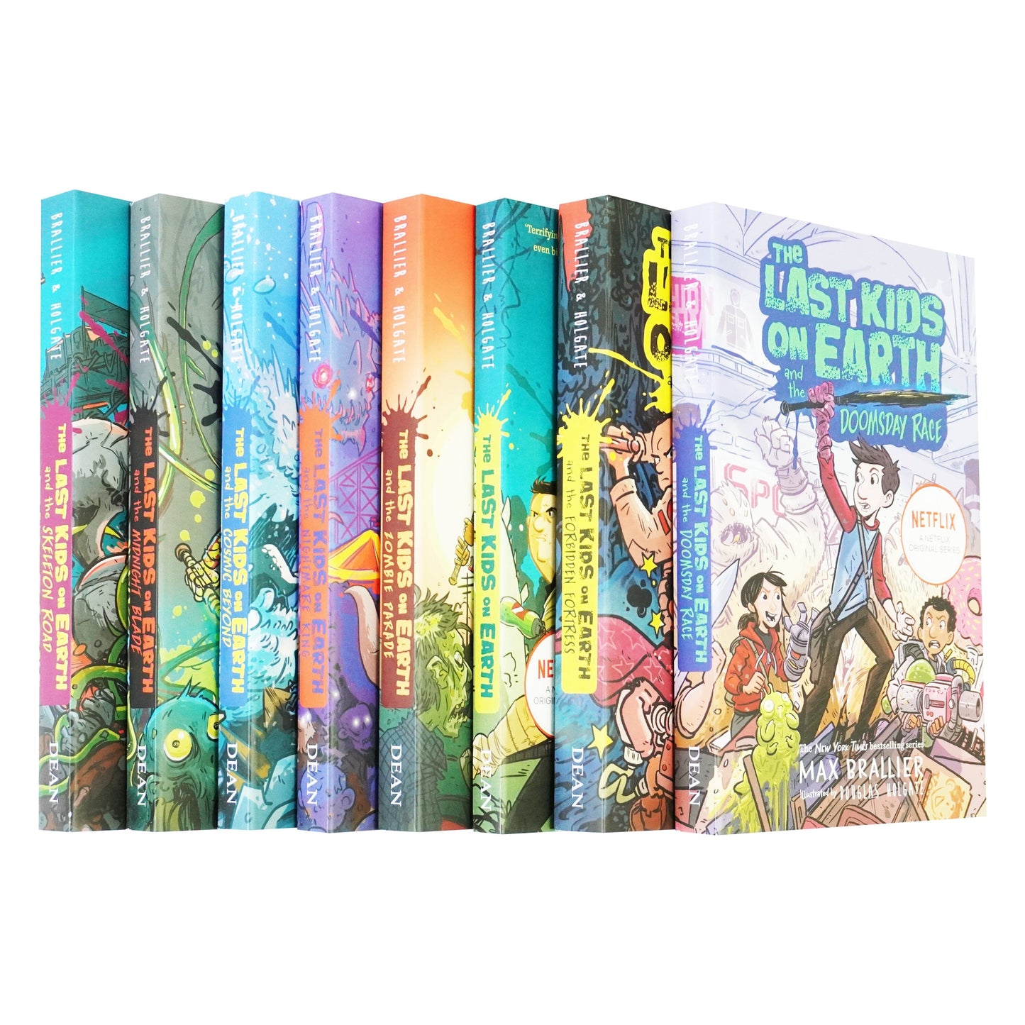 Last Kids on Earth Series by Max Brallier 8 Books Collection Set - Ages 8-12 - Paperback