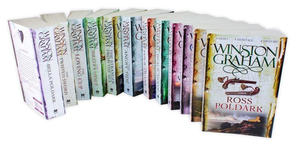 Poldark by Winston Graham: Books 1-12 Complete Collection - Fiction - Paperback