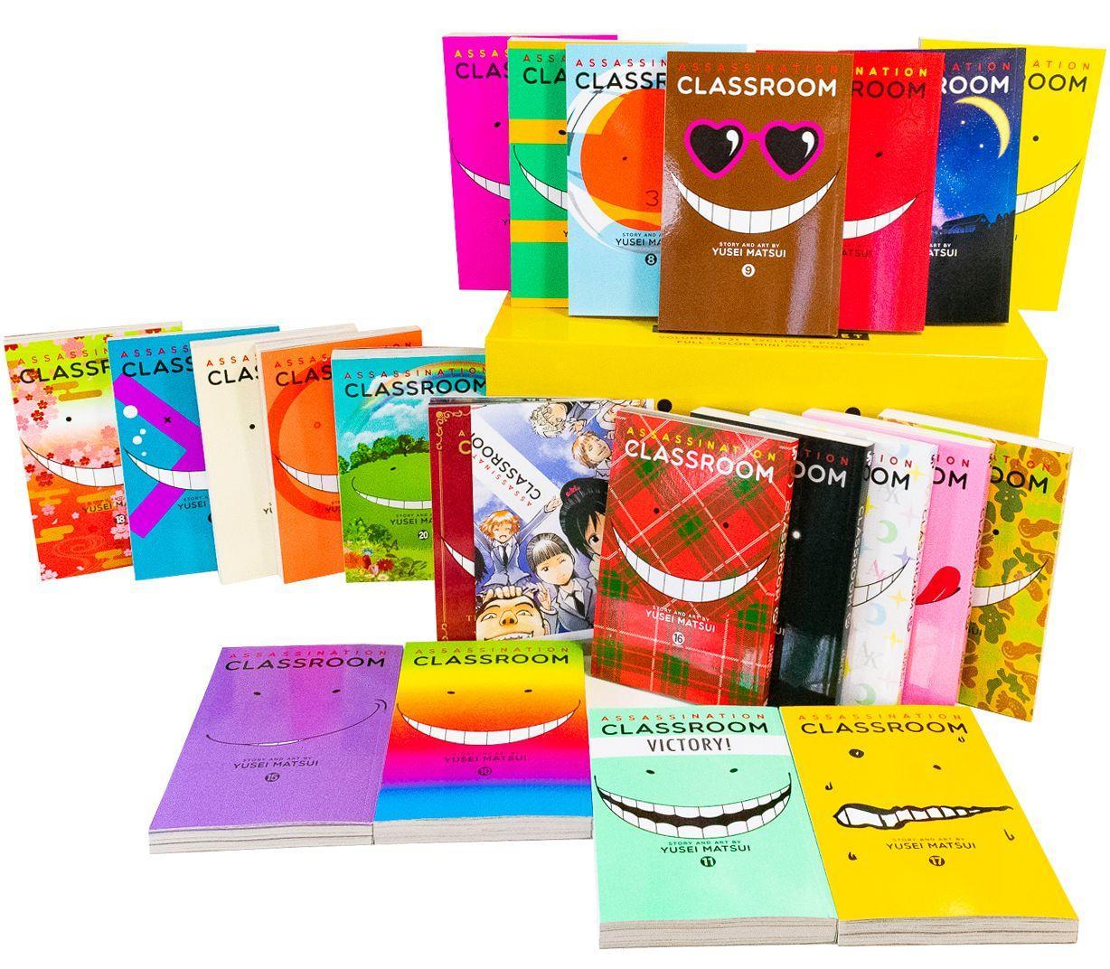 Assassination Classroom by Yusei Matsui: Vol. 1-21 Complete Box Set - Ages 14+ - Paperback