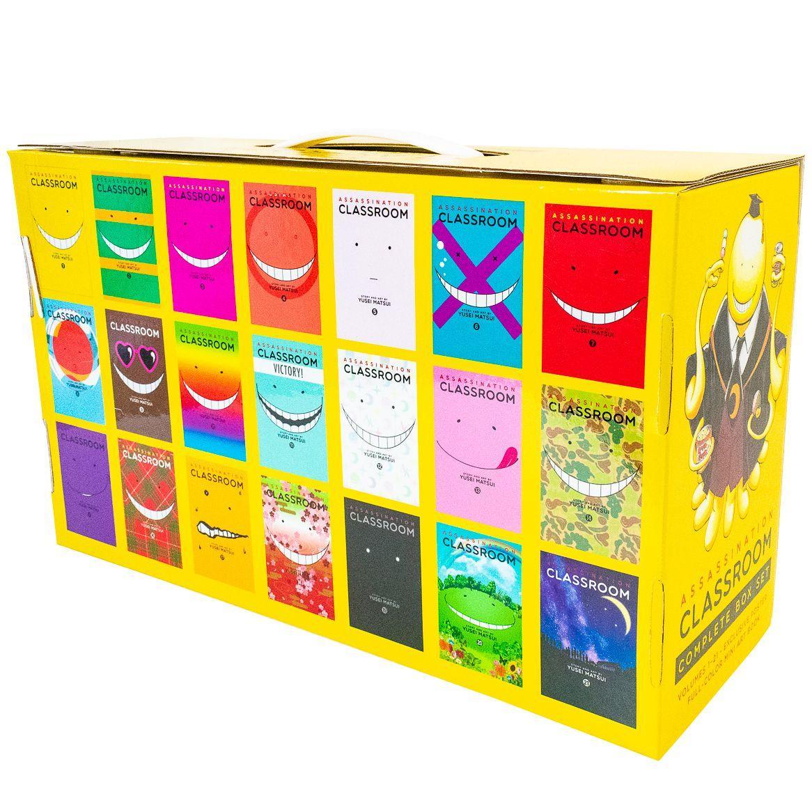 Assassination Classroom by Yusei Matsui: Vol. 1-21 Complete Box Set - Ages 14+ - Paperback