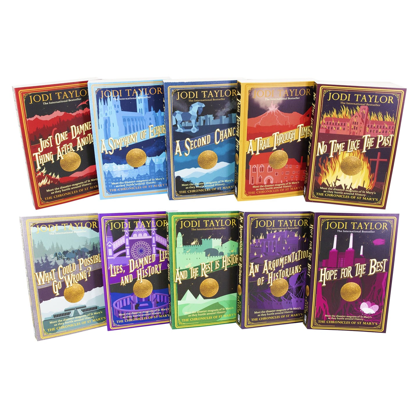 Chronicles of St Marys 10 Books by Jodi Taylor - Young Adult - Paperback