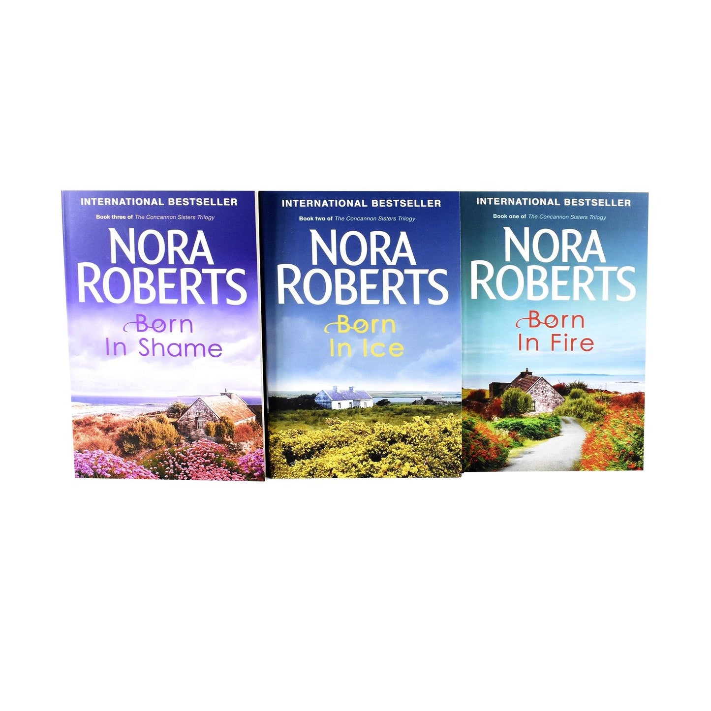Concannon Sisters Trilogy 3 Books Set By Nora Roberts - Fiction -Paperback