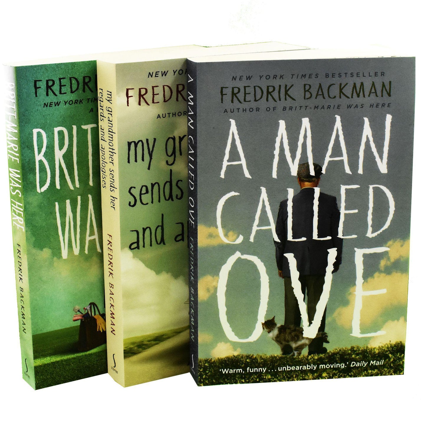 Fredrik Backman 3 Books Collection Set - Fiction - Paperback