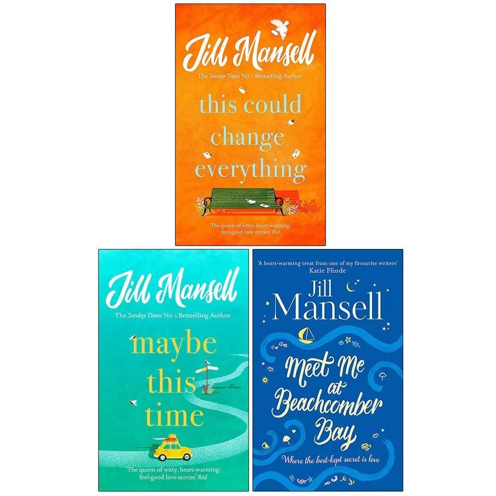 Jill Mansell Collection 3 Books Set (This Could Change Everything, Maybe This Time, Meet Me at Beachcomber Bay) - Adult - Paperback