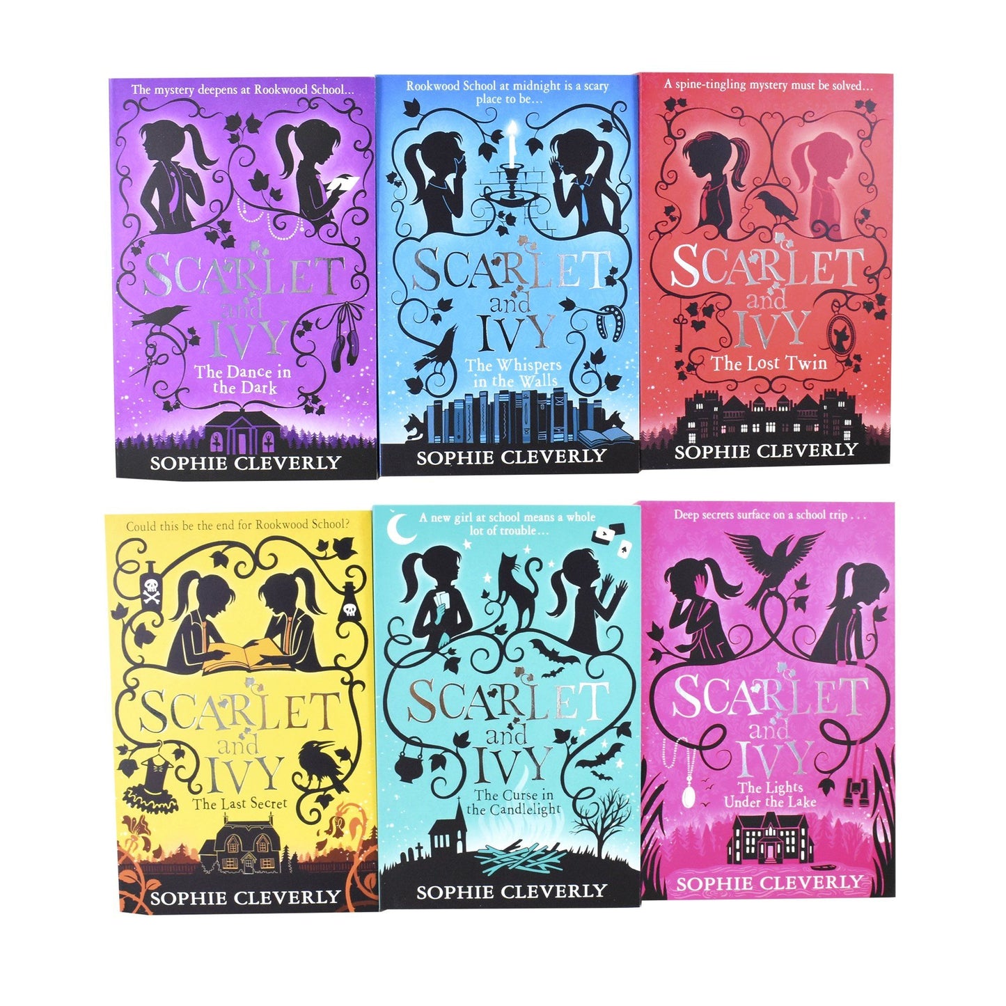 Scarlet and Ivy Series By Sophie Cleverly 6 Books Collection Set - Ages 8-12 - Paperback