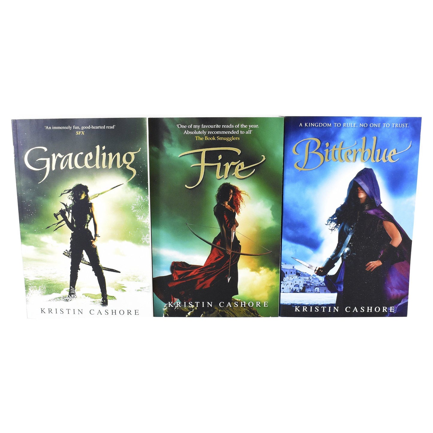 Seven Kingdoms Trilogy 3 Books Collection By Kristin Cashore - Adult - Paperback