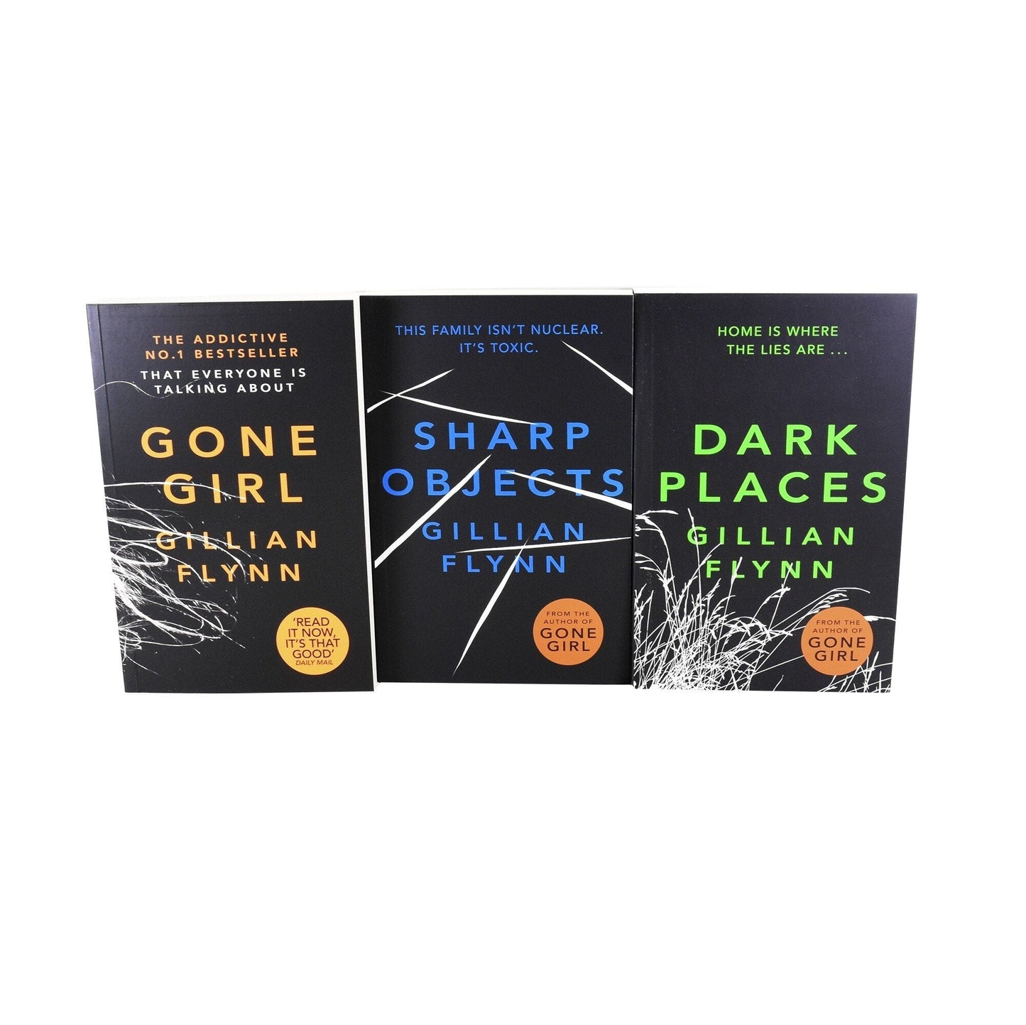 Gillian Flynn 3 Book Collection ( Gone Girl, Sharp Objects &, Dark Places) - Adult - Paperback